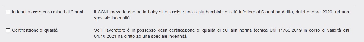 Indennità assistenza minori 6 anni Indennità assistenza minori 6 anni
